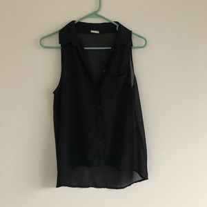 DONATING SOON! Button Up Tank Top